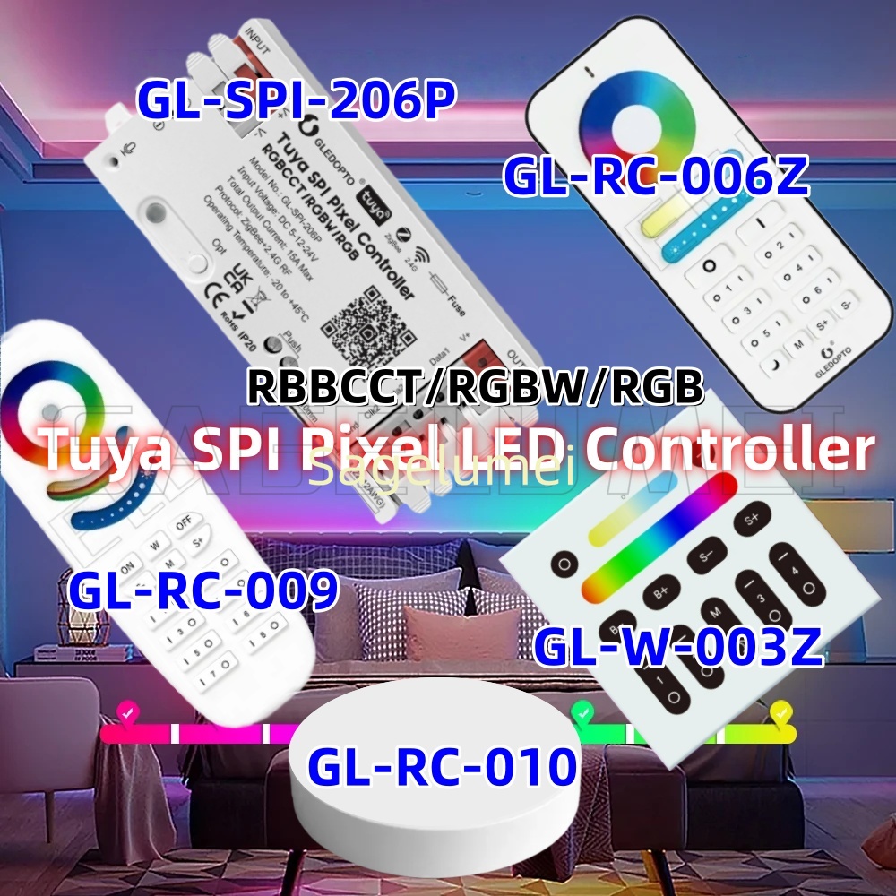 Zigbee Coordinator Stick - 새로운 ZigBee GL-SPI-206P SPI 픽셀 LED