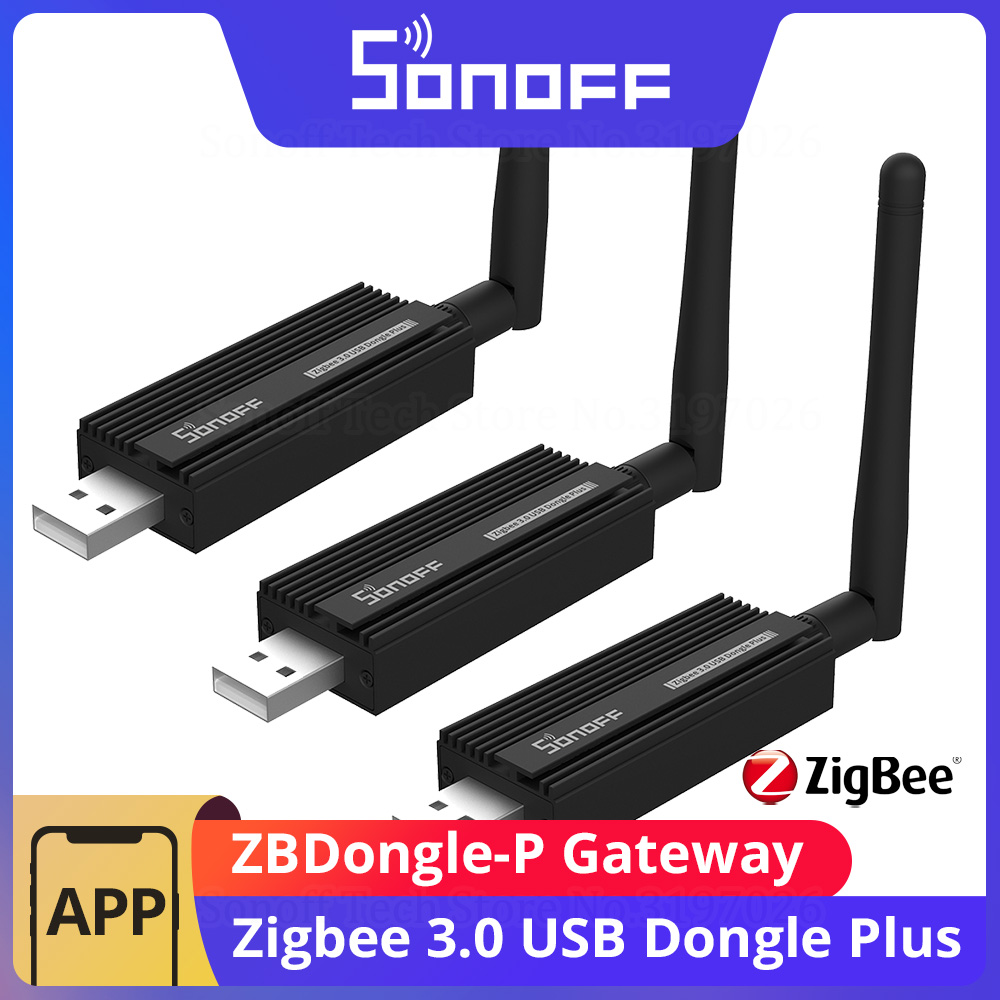 Zigbee Coordinator Stick - SONOFF 지그비 게이트웨이 3.0, ZBDongle-P USB