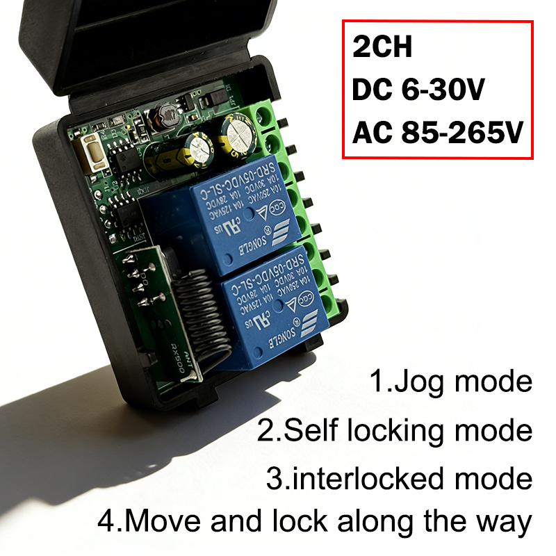 10A 릴레이 수신기 모듈 433MHz 무선 리모컨 스 - 433Mhz Receiver Module 리뷰 및 가격