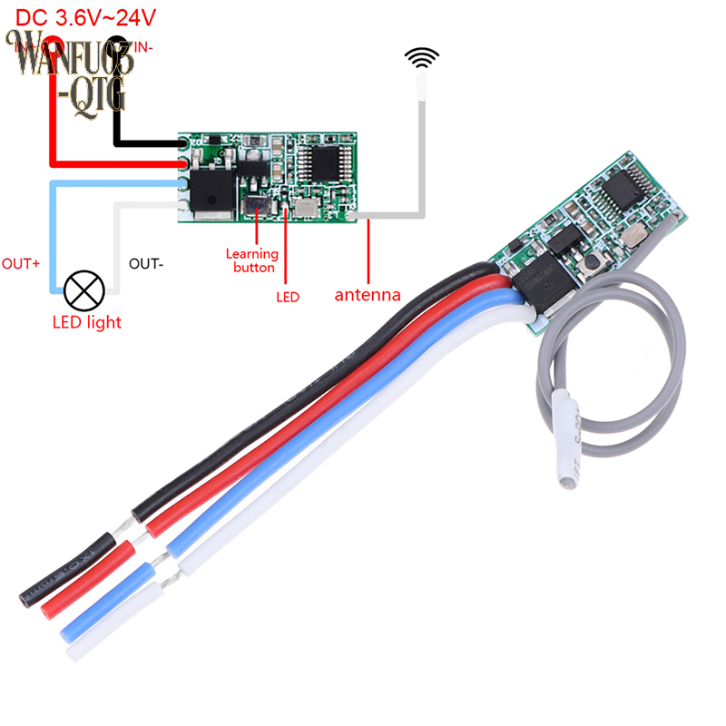 인기 상품: 433MHz 1채널 RF 릴레이 수신기,  - 433Mhz Receiver Module 리뷰 및 가격