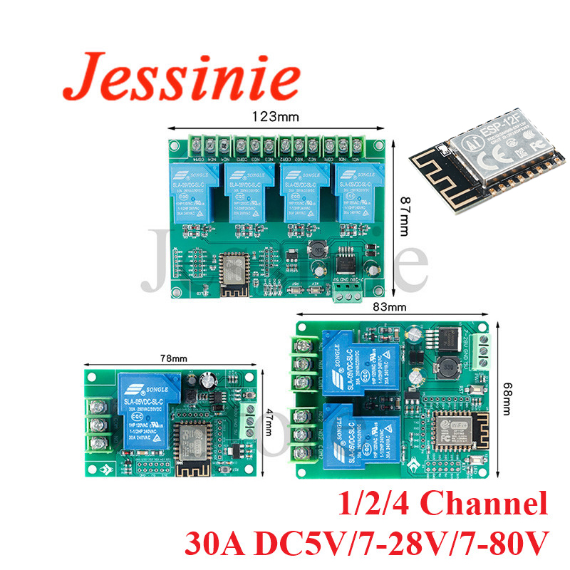 ESP8266 무선 WIFI 릴레이 모듈, AC DC  - Relay 8 Channel Board 리뷰 및 가격