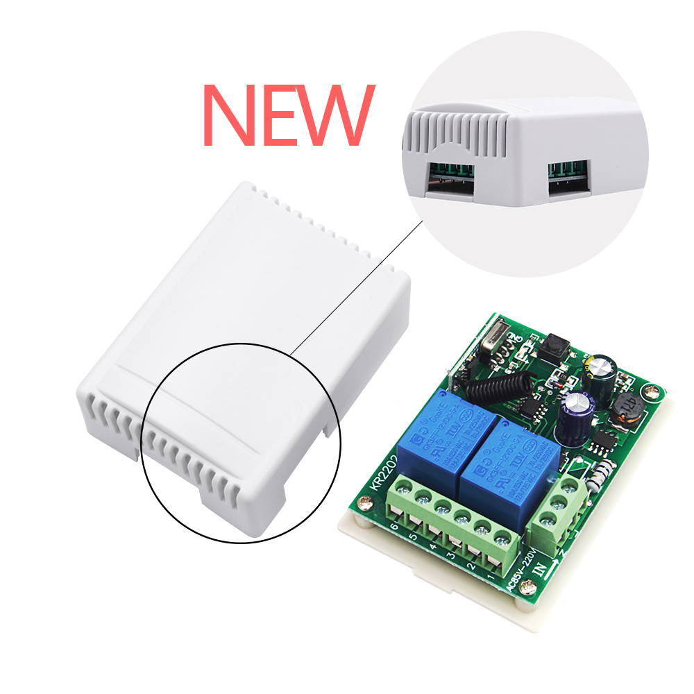 QIACHIP 범용 무선 스위치 리모컨 모듈, 조명 스 - 433Mhz Receiver Module 리뷰 및 가격